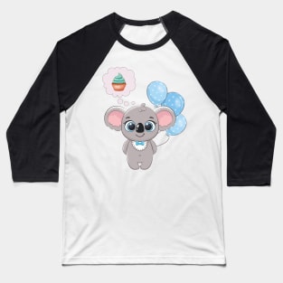 koala cupcake , koala cupcake Baseball T-Shirt